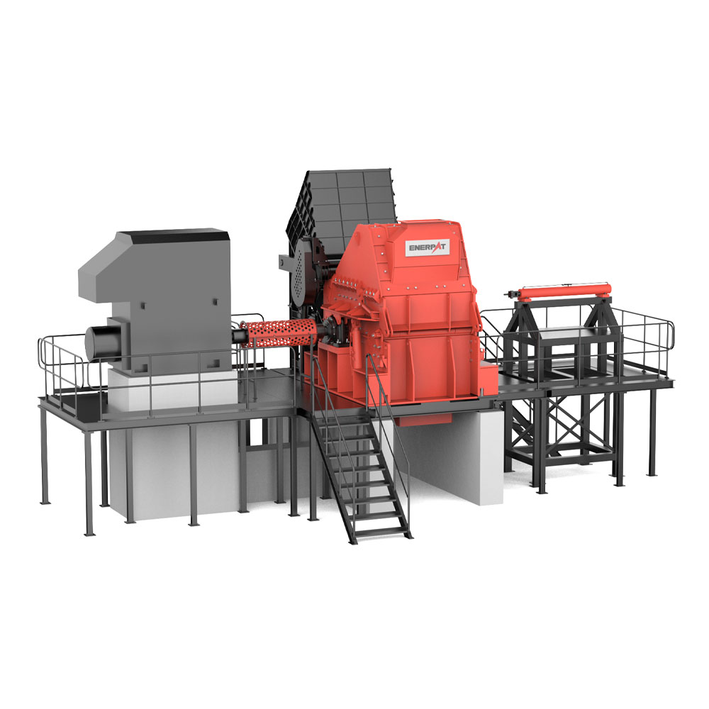 Horizontal Scrap Metal Hammer Mills