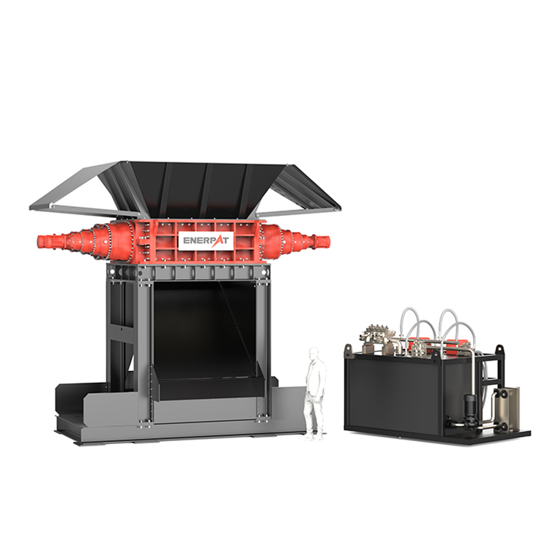 Robust Double Shaft Hydraulic Steel Shredders