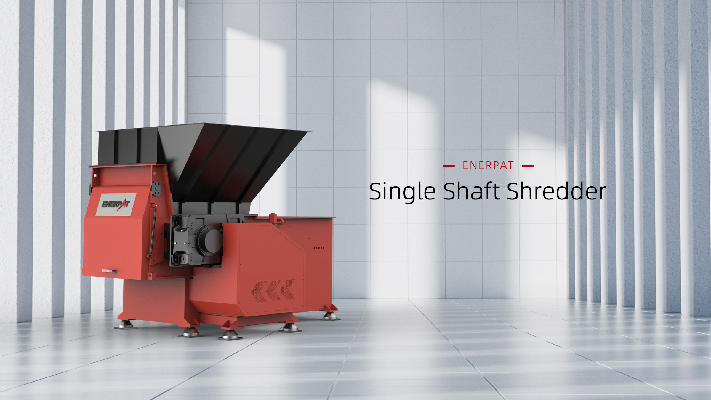 Single Shaft E Scrap Shredder