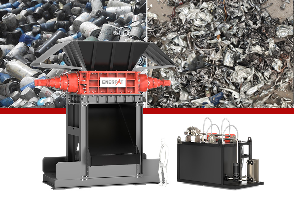 MSB-H2200 Metal Scrap Crushing Machine