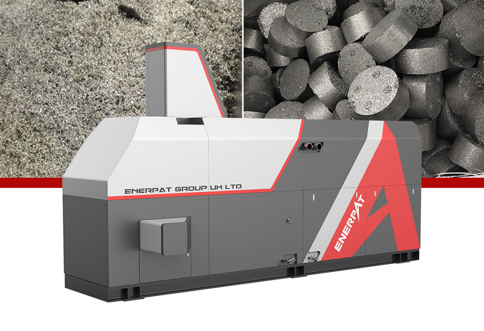 Large Metal Chip Briquetting Machine