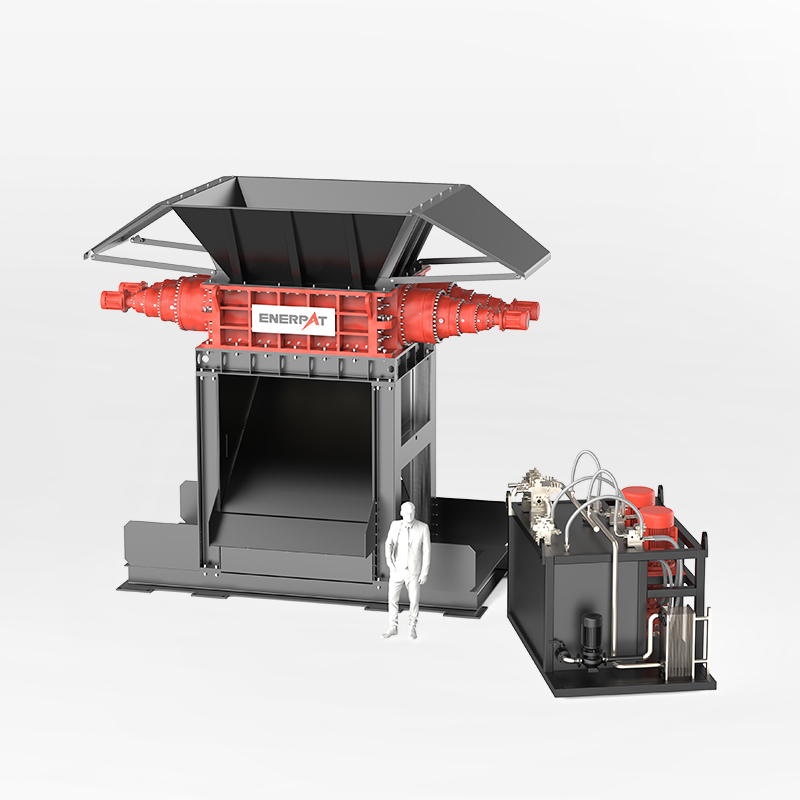 Hydraulic Double Shaft Shredder
