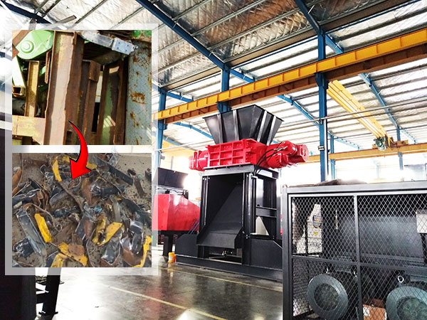 Fábrica de triturador de hierro