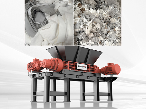 Success Story: Revolutionizing Textile Recycling with ENERPAT's MSB-E1200 Double Shaft Textile Shredder